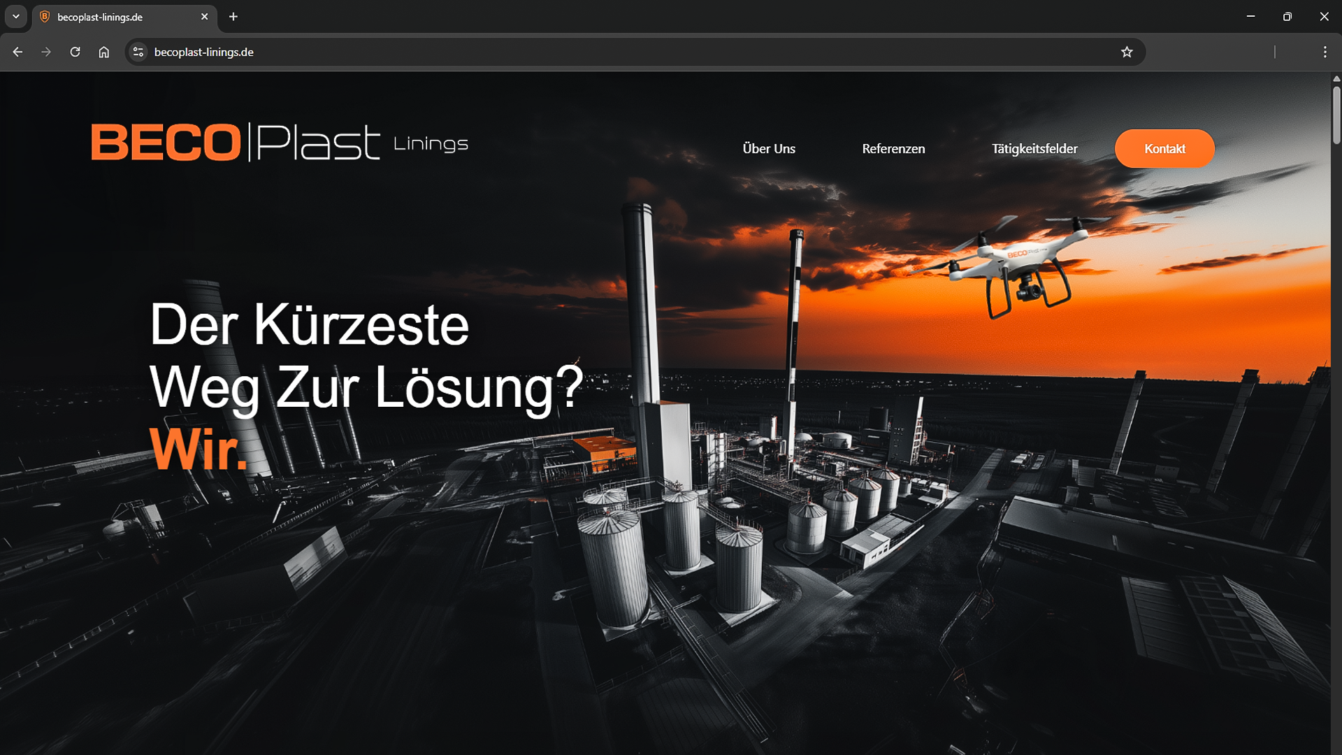 Webdesign Beispiel